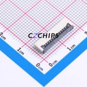 XW1020012-120R-001 FFC/FPC Connector SMD,P=1mm,Horizontal Mount Connector Flip Cover Type Bottom Contact 12P 1mm - Product Image 1