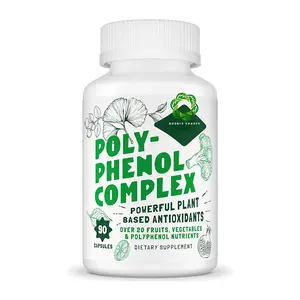 OEM High Quality Poly phenols Supplement Over 20 Fruits Vegetables Polyphenols Polyphenols For Age Defense Immune System