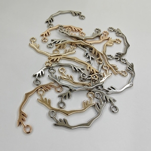Alta Qualidade Estilo Clássico Metal Deer Antlers Vestuário Bagagem e Outros Acessórios - Product Image 3