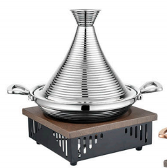 Silver wood grain shelf set