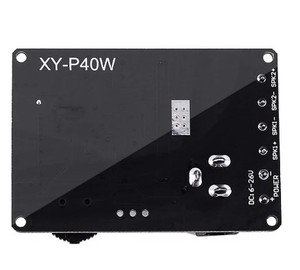 Carte d'amplification audio stéréo XY-P40W 5.0 40Wx2 avec récepteur BT, alimentation CC 12/24V - Product Image 4