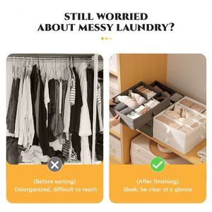 Caja Organizadora de Alta Calidad para Armario, Cajón de Almacenamiento para Calcetines, Sujetadores, Ropa Interior, Organizador de Ropa - Product Image 6