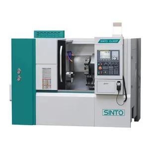 Sinto Cnc Cl 300P Draaicentrum Metalen Draaibank En Freesmachine Hoge Precisie Hoge Snelheid Hellend Bed Mini Cnc Draaibank Machine