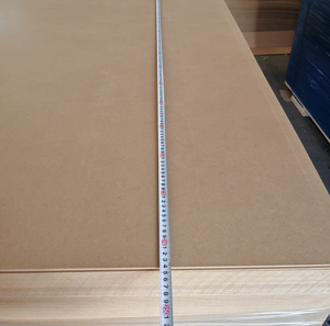 Alta calidad personalizada 2mm 3mm 4mm de espesor 1220x2440mm tablero de MDF liso para muebles E1 estándares de emisión de formaldehído - Product Image 6