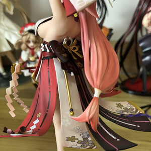 26CM <span class=keywords><strong>Genshin</strong></span> <span class=keywords><strong>Impact</strong></span> Yae <span class=keywords><strong>Miko</strong></span> figura de acción lindo Anime colección Juguetes Para Pvc juguetes para la venta - Product Image 6