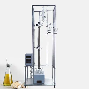 5l Glas fraktion destillation rektifi kation reaktor einheit Säulen extraktion destillation für Labor