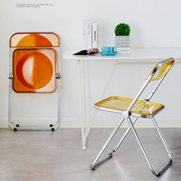 Chaises pliantes en plastique pour Restaurant, hôtel, salle à manger, salon, mariage, Camping, pêche, extérieur, plage, jardin