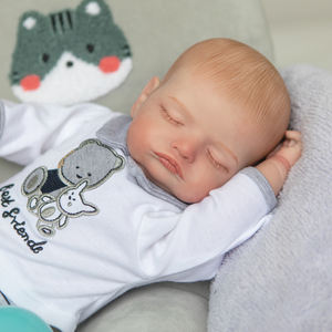 Muñecas Bebé <span class=keywords><strong>Reborn</strong></span> de Silicona de Cuerpo Completo de 19 Pulgadas (49 cm), Realistas, para Niños - Product Image 5