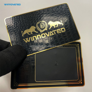 Tarjetas de Visita Metálicas NFC de Acero Inoxidable Impresas Personalizadas con Logotipo - Product Image 6