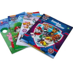 Oem 양장 책 어린이 이야기 게임 카드 케이스 인쇄 저렴한 어린이 카드 인쇄