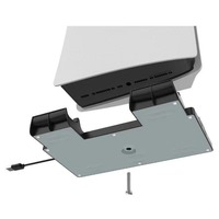 Station de charge double pour manettes PS5, 14 emplacements pour jeux, 3 ports Hub, ventilateur de refroidissement vertical, support pour édition numérique PS5