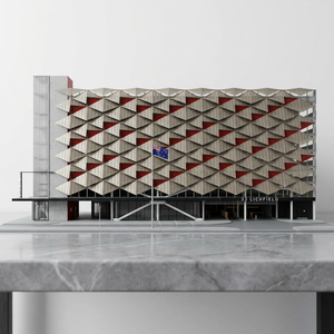 Panneau de façade décoratif contemporain en aluminium anodisé anti-corrosion pour application extérieure 70 pouces et plus - Product Image 4