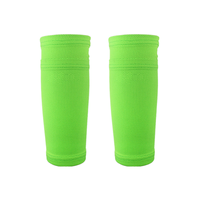 Vente en gros de chaussettes de compression à bout ouvert avec protège-tibia et protège-genou et mollets