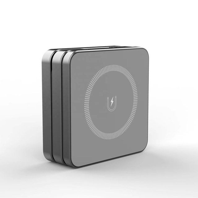 Portable Desktop Mobile Phone Wireless Charger Station 3 in One Foldable Wireless Charger
