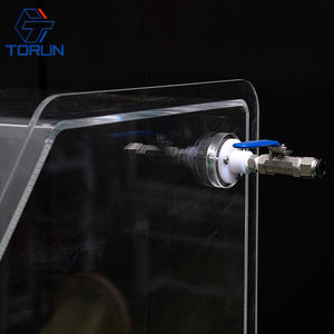 Caja de guantes de prueba de laboratorio Gas inerte transparente que agrega material químico Física, caja de guantes de acrílico PMMA de funcionamiento de Biología - Product Image 4