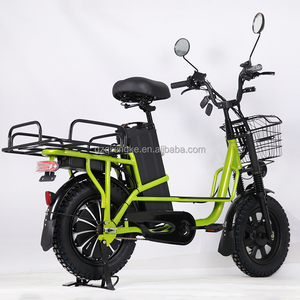 Vélo Électrique Monster Upgrade V3 Plus V8 Pro avec Batterie Grande Capacité, 16 pouces, 60V 21Ah 30Ah 40Ah, Vélo Cargo pour Livraison de Repas - Product Image 1