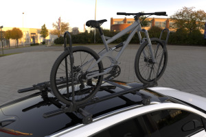 Portabici <span class=keywords><strong>da</strong></span> <span class=keywords><strong>Tetto</strong></span> per Auto |   Portabici Universale |   Supporto Pieghevole per <span class=keywords><strong>Tetto</strong></span> Auto di Facile Installazione - Product Image 3