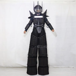 Oferta Especial: Disfraz de Mascota Robot LED Bailarín Multicolor con Sonido, Traje Gigante Portátil para Promoción en Ferias Comerciales y Exposiciones - Product Image 6