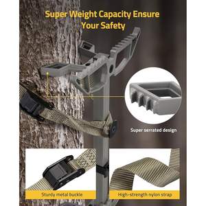 CVLIFE - Paquete de 4 Barras de Escalada Extra Anchas Antideslizantes, Desmontables, Accesorio para Escalada y Caza - Product Image 6