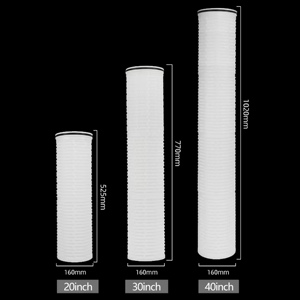 High Flow Pleated Water <b>Filter</b> Cartridge Replacement Pall Ultipleat Series <b>Filter</b> Element For <b>RO</b> System Purifier - Product Image 5