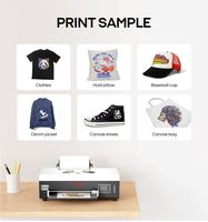 Printer Head Murah L805 L1800 2025, Printer Sublimasi DTF Desktop Kecil A4 untuk Ide Bisnis Kecil