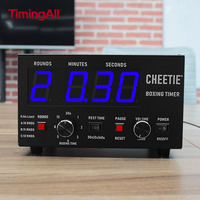 Minuteur numérique de boxe, horloge de combat, équipement de sparring, minuteur LED pour salle de boxe, équipement d'entraînement d'arts martiaux