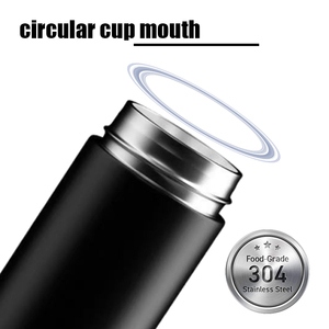 Botella de <span class=keywords><strong>Agua</strong></span> de Viaje Inteligente de Acero Inoxidable 304 de 500 ml con Pantalla de Temperatura, Aislamiento Térmico de Doble Pared - Product Image 4