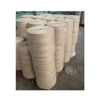 Cordon en jute torsadé de 3 mm, fait main, de couleur naturelle, écologique, en fil de jute filé à l'anneau, longueur personnalisée, logo personnalisé, emballage OEM