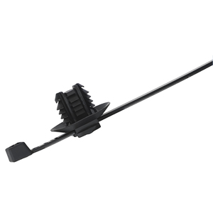 Attaches de fixation en nylon XK03 pour <span class=keywords><strong>sapin</strong></span> de Noël, lot de 2, avec clip pour <span class=keywords><strong>sapin</strong></span> de Noël, pour trous ovales de 6-7*12-13 mm et épaisseur de plaque de 0,5-6 mm - Product Image 4