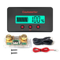 PZEM-033 120V testeur de batterie de voiture affichage LCD indicateur de capacité analyseur lithium/plomb batterie voltmètre jauge avec 2m USB
