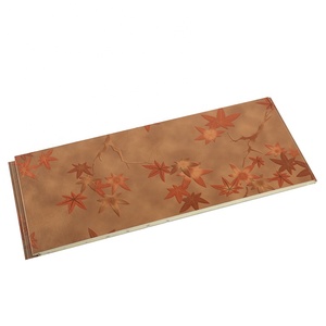 3D metal revestimiento de panel sándwich poliuretano panel con aislamiento térmico panel de pared para apartamento - Product Image 4