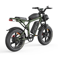 Bicicleta Eléctrica JANSNO de Doble Suspensión y Doble Motor, 48V 37AH, Batería de Litio Doble, Estilo Vintage, Neumáticos Anchos, JANSNO X80, Stock en la UE y Alemania