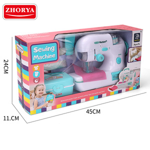 <span class=keywords><strong>Machine</strong></span> à <span class=keywords><strong>coudre</strong></span> miniature multifonctionnelle à piles, <span class=keywords><strong>jouet</strong></span> d'appareil ménager, jeu de rôle pour enfants et filles - Product Image 6
