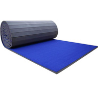 Tapis de pom-pom girl en rouleau bleu sans couture bon marché tapis en mousse collée tapis de gymnastique tapis de sol à vendre