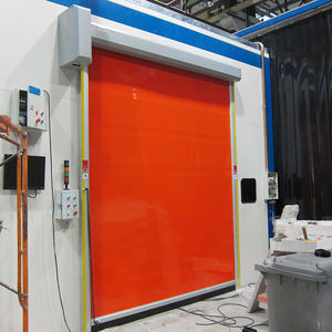 Portes de <span class=keywords><strong>volet</strong></span> <span class=keywords><strong>roulant</strong></span> à isolation thermique pour atelier alimentaire Portes de refroidissement à grande vitesse à isolation en pvc Portes de congélateur enroulables de haute qualité - Product Image 2