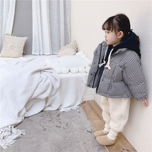 <span class=keywords><strong>Pantaloni</strong></span> Invernali Casual Traspiranti per Bambini e Bambine 2026 Nuova Collezione Autunnale con Polsini e Fodera in <span class=keywords><strong>Pile</strong></span> - Product Image 3