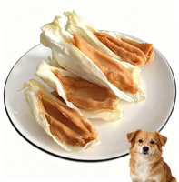 Friandises pour chiens en gros : Aliments naturels sans céréales, riches en protéines, hypoallergéniques, pour le soin dentaire, à base de poulet et d'oreilles de lapin