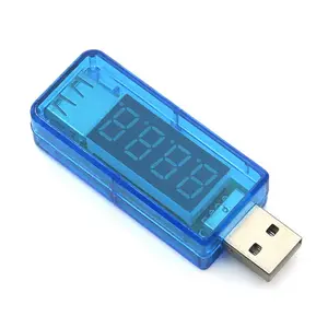 RUIST Blue Mini USB Charger Doctor Voltmeter Ammeter Digital USB Mobile Power Charging Current Voltage Tester Meter