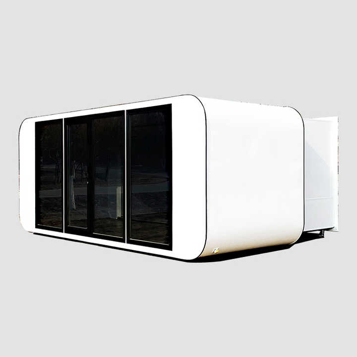 View of Luxury Prefabricated Pod House for Use in Luxury Villas