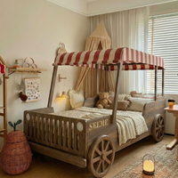 Modernes Langlebiges Massivholz-Etagenbett aus Kiefer für Jungen & Kinder Hotel- & Schulnutzung Komfortables Schlafzimmer-Design
