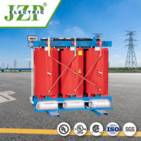 Transformateur de distribution électrique à tension variable JZP 10 kVA 250 kVA 10/0,4 kV, transformateur triphasé de type sec