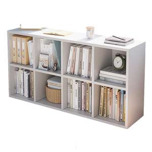 Estantería de <span class=keywords><strong>4</strong></span> <span class=keywords><strong>niveles</strong></span> de madera, diseño simple y moderno, para oficina y habitación - Product Image 3