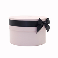Boîte d'emballage ronde de luxe personnalisée pour chocolats avec plateau d'insertion pour chocolats
