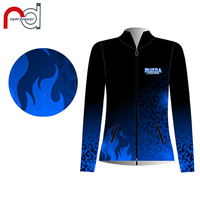 Grosir setelan olahraga joging uniseks sublimasi kustom jaket olahraga Cheerleader