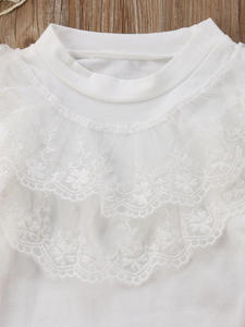 Conjuntos de Ropa para Niños, Ropa de Bebé, Faldas y Top para Niñas con Diseño de Encaje de China - Product Image 2