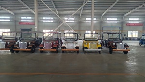 Luxury <b>Cheap</b> Golf Cart Electric Tourist Sightseeing Buggy Electric Classic Car Vintage Vehicle for Resort Hotel - Product Image 6