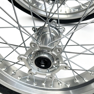 Pneus de route <span class=keywords><strong>slick</strong></span> haute performance CNC 17 pour kit de roues Supermoto de moto électrique Surron Ultra Bee - Product Image 5