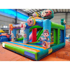 Castillo Inflable Comercial de Nuevo Diseño, Castillo Hinchable con Tobogán Combinado, Castillo Hinchable <span class=keywords><strong>Coco</strong></span> <span class=keywords><strong>Melon</strong></span> para Niños - Product Image 6