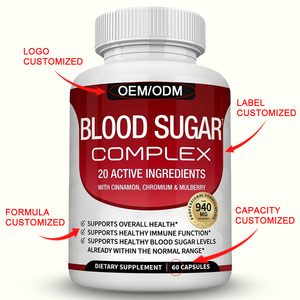 Oem Bloedglucose <span class=keywords><strong>Capsules</strong></span> Kaneel Bittere Meloen Chroom Moerbei Alfa Liponzuur Kruiden Gezonde Bloedglucosespiegels Capsule - Product Image 2