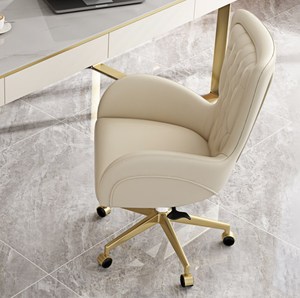 Sedia da <span class=keywords><strong>scrivania</strong></span> di lusso leggera ascensore in <span class=keywords><strong>pelle</strong></span> e ruota <span class=keywords><strong>poltrona</strong></span> con schienale alto sedia da ufficio moderna per ufficio a casa - Product Image 4